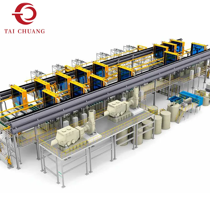 Elektrogalvaniseringslinje