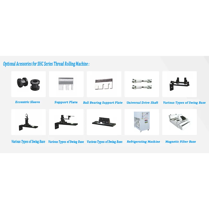 Eccentric Type Round Bar Thread Rolling Machine